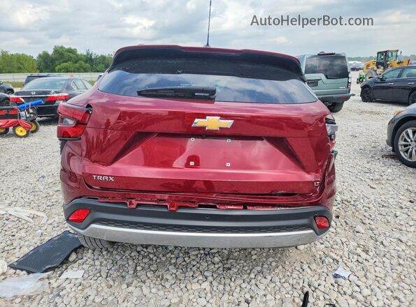 KL77LHEPXSC160914 2025 CHEVROLET TRAX Красный Вид сзади