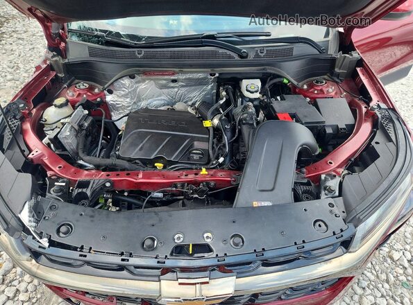 KL77LHEPXSC160914 2025 CHEVROLET TRAX Красный Вид задней части салона