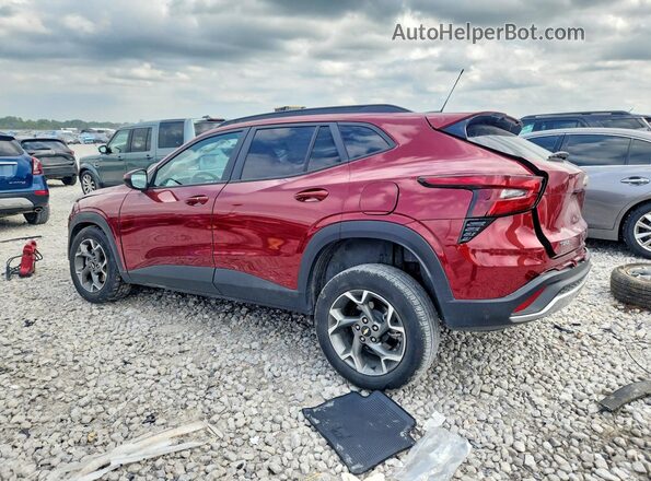 KL77LHEPXSC160914 2025 CHEVROLET TRAX Красный Задняя левая четверть