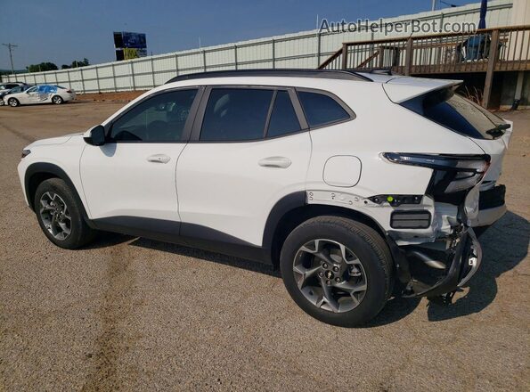 KL77LHEPXSC228547 2025 CHEVROLET TRAX White Trasero izquierdo