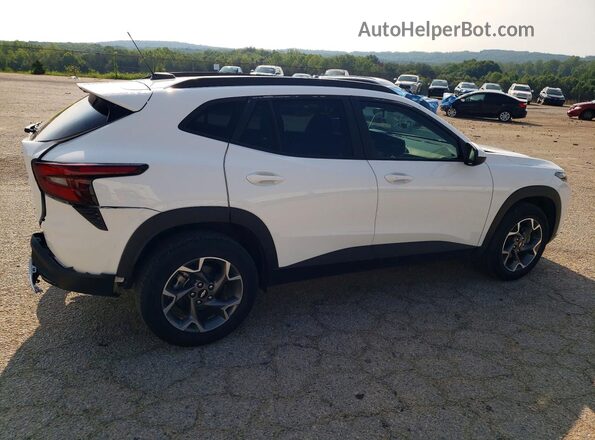 KL77LHEPXSC228547 2025 CHEVROLET TRAX White Trasero derecho