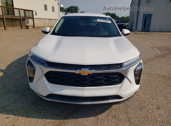 KL77LHEPXSC228547 2025 CHEVROLET TRAX White Vista frontal