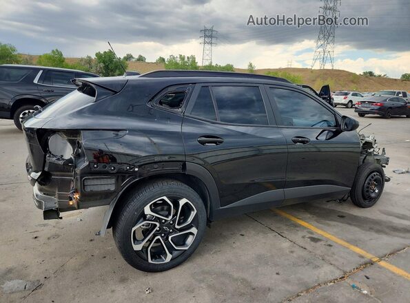 KL77LJE21RC021891 2024 CHEVROLET TRAX Black Задня права чверть
