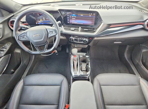KL77LJE21RC021891 2024 CHEVROLET TRAX Black Вид панелі приладів