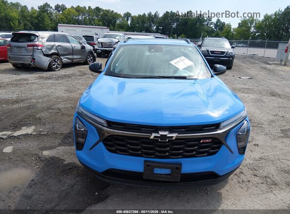 KL77LJE21RC075708 2024 CHEVROLET TRAX Синий Вид щитка приборов