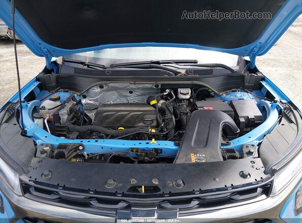 KL77LJE21RC075708 2024 CHEVROLET TRAX Синий Вид сзади