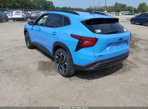 KL77LJE21RC075708 2024 CHEVROLET TRAX Синий Задняя левая четверть