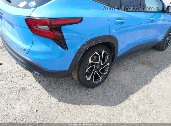 KL77LJE21RC075708 2024 CHEVROLET TRAX Синий Вид спереди