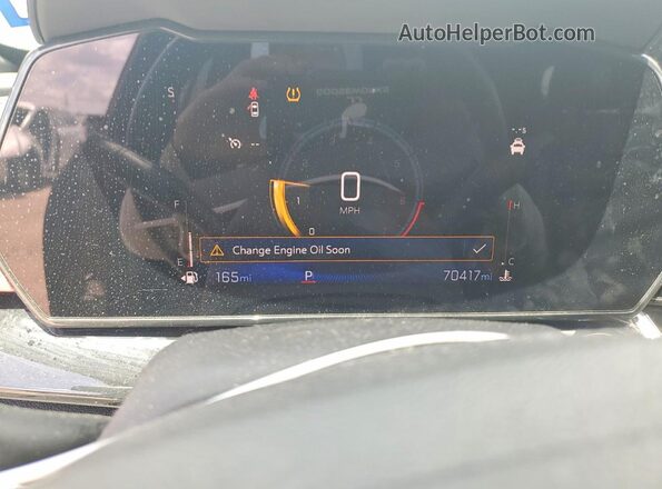 KL77LJE22RC020247 2024 CHEVROLET TRAX Бордовый Вид щитка приборов