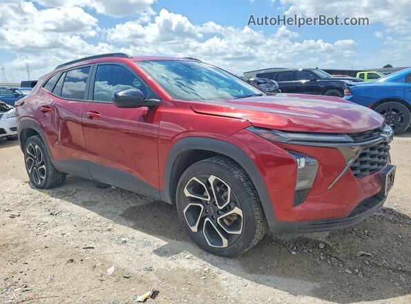 KL77LJE22RC020247 2024 CHEVROLET TRAX Бордовый Передняя правая четверть