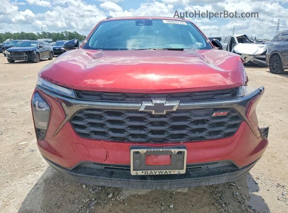 KL77LJE22RC020247 2024 CHEVROLET TRAX Бордовый Вид спереди