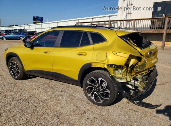 KL77LJE22RC130716 2024 CHEVROLET TRAX Yellow Rear left