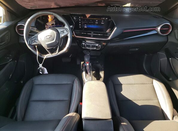 KL77LJE22RC130716 2024 CHEVROLET TRAX Yellow Dashboard view