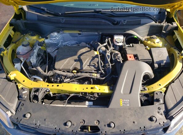 KL77LJE22RC130716 2024 CHEVROLET TRAX Yellow Engine compartment view