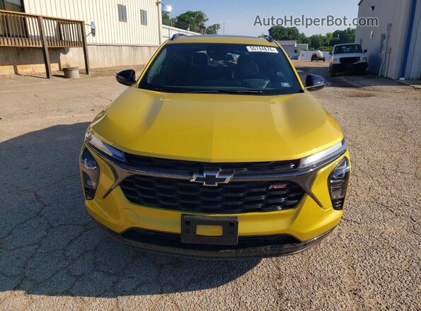 KL77LJE22RC130716 2024 CHEVROLET TRAX Yellow Front view