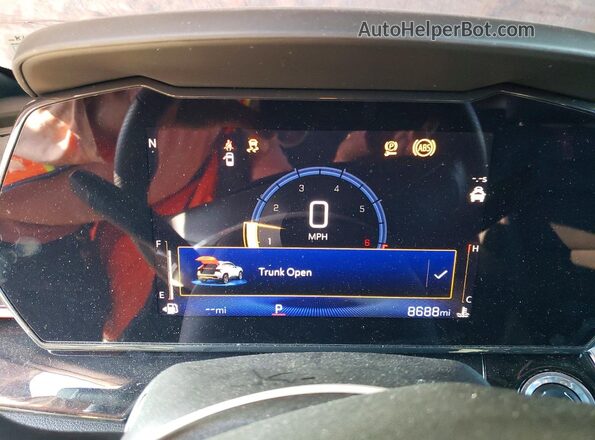 KL77LJE22RC130716 2024 CHEVROLET TRAX Yellow Instrument cluster view