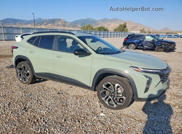 KL77LJE22RC154093 2024 CHEVROLET TRAX Green Առջևի աջ