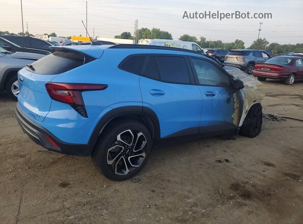 KL77LJE22RC157558 2024 CHEVROLET TRAX Blue Tył prawy