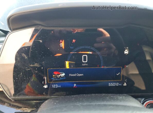 KL77LJE23RC055864 2024 CHEVROLET TRAX Black Widok zestawu wskaźników