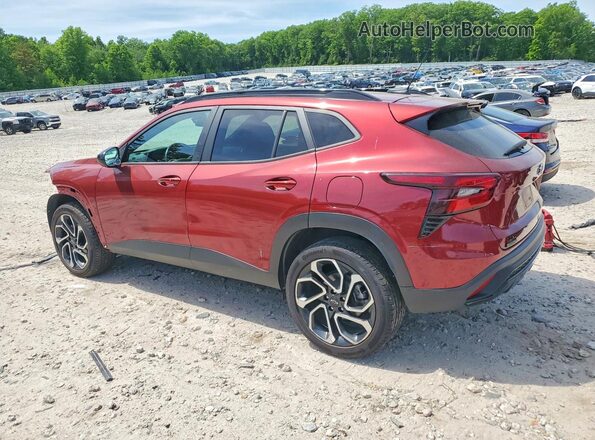 KL77LJE24RC240019 2024 CHEVROLET TRAX Red უკანა მარცხენა