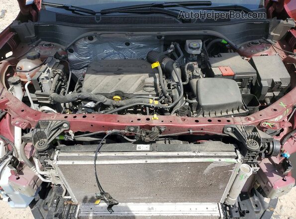 KL77LJE24RC240019 2024 CHEVROLET TRAX Red ძრავის განყოფილების ხედი