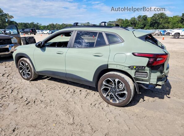 KL77LJE25RC178792 2024 CHEVROLET TRAX Зеленый Задняя левая четверть