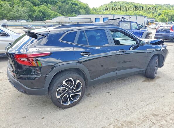 KL77LJE26RC010563 2024 CHEVROLET TRAX Черный Задняя правая четверть