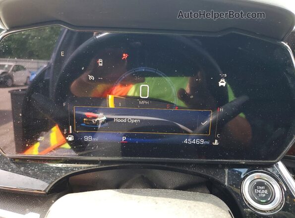 KL77LJE26RC010563 2024 CHEVROLET TRAX Черный Вид щитка приборов