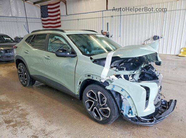 KL77LJE27RC176297 2024 CHEVROLET TRAX Green Przód prawy