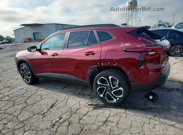 KL77LJE27RC186313 2024 CHEVROLET TRAX Red Rear left