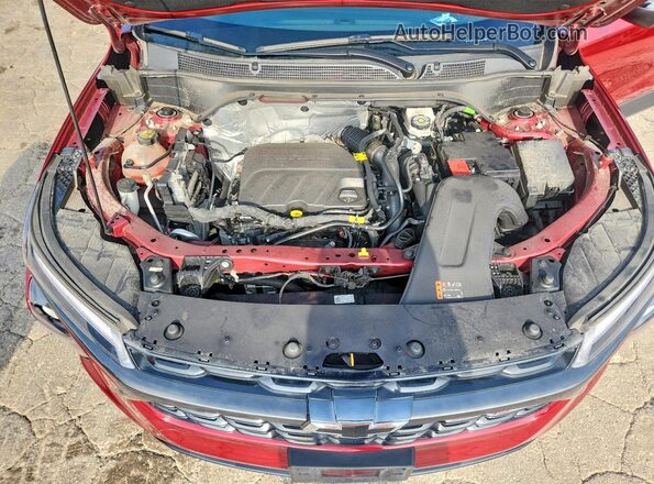 KL77LJE27RC186313 2024 CHEVROLET TRAX Red Engine compartment view
