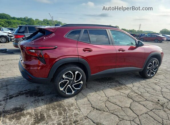KL77LJE27RC186313 2024 CHEVROLET TRAX Red Rear right