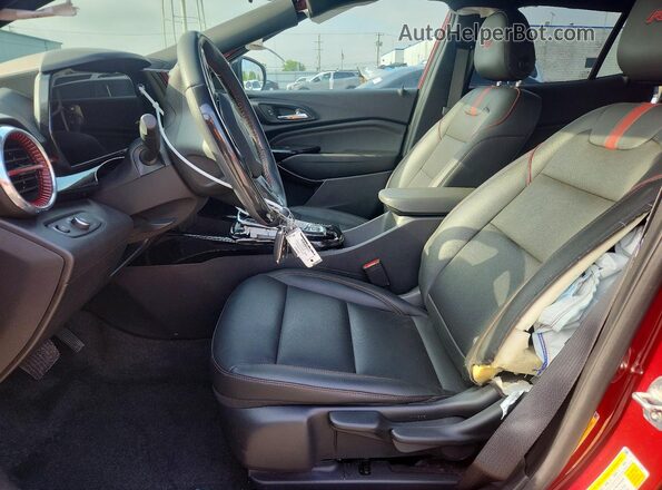 KL77LJE27RC186313 2024 CHEVROLET TRAX Red Front interior view