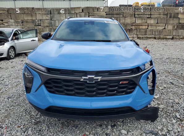 KL77LJE28RC085040 2024 CHEVROLET TRAX Blue წინა ხედი