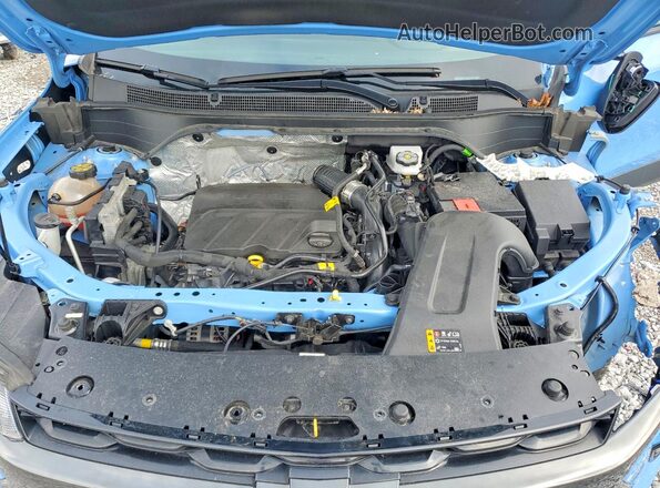KL77LJE28RC085040 2024 CHEVROLET TRAX Blue ძრავის განყოფილების ხედი