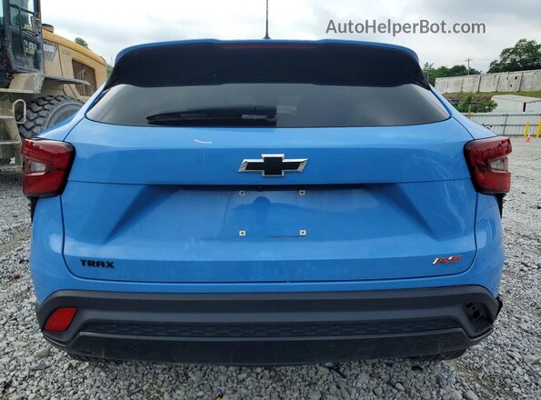 KL77LJE28RC085040 2024 CHEVROLET TRAX Blue უკანა ხედი