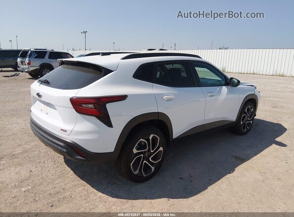 KL77LJE28RC143325 2024 CHEVROLET TRAX White Задня права чверть