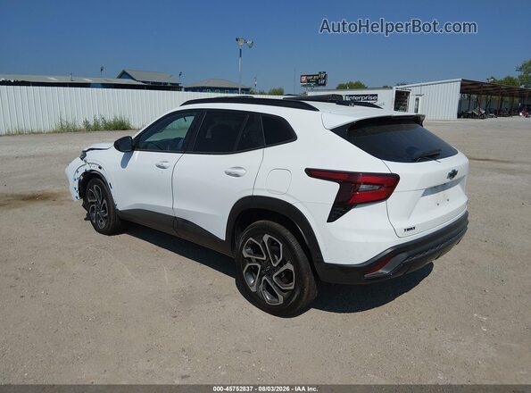 KL77LJE28RC143325 2024 CHEVROLET TRAX White Задня ліва чверть