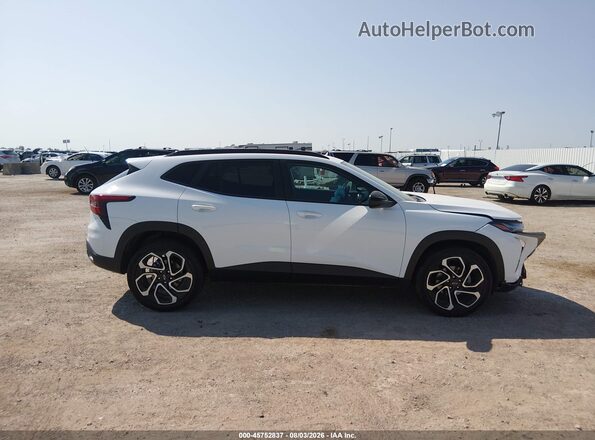 KL77LJE28RC143325 2024 CHEVROLET TRAX White Вид щитка приладів
