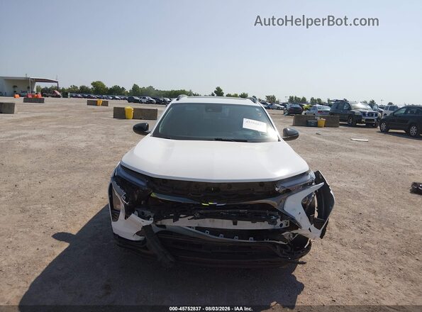 KL77LJE28RC143325 2024 CHEVROLET TRAX White Вид панелі приладів