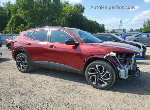 KL77LJE29SC051937 2025 CHEVROLET TRAX Red Delantero derecho