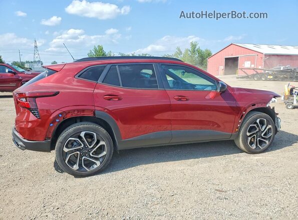 KL77LJE29SC051937 2025 CHEVROLET TRAX Red Trasero derecho