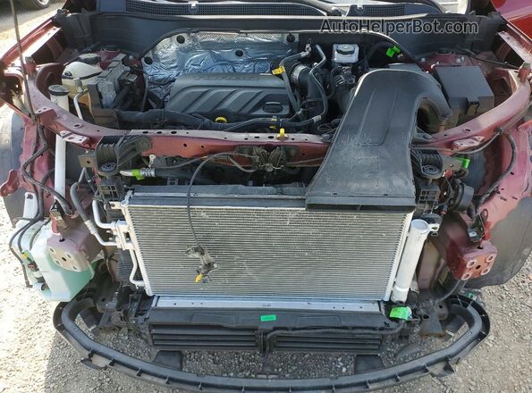 KL77LJE29SC051937 2025 CHEVROLET TRAX Red Vista del compartimento del motor