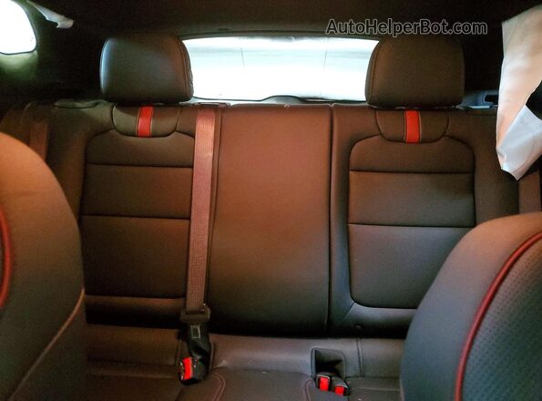 KL77LJE29SC307610 2025 CHEVROLET TRAX Gray უკანა სავარძლების ხედი