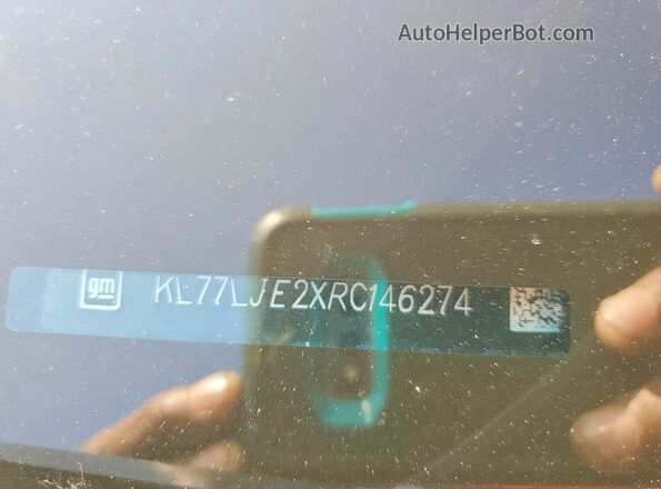 KL77LJE2XRC146274 2024 CHEVROLET TRAX Black Вид підкапотного простору