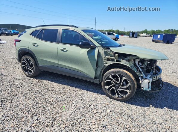 KL77LJE2XRC168453 2024 CHEVROLET TRAX Green Przód prawy
