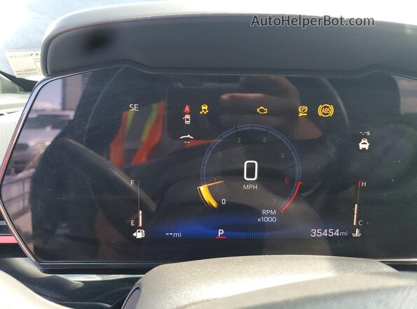 KL77LJE2XRC174253 2024 CHEVROLET TRAX Black Vista del cuadro de instrumentos