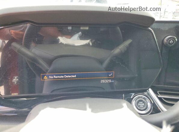 KL77LJEP0SC201977 2025 CHEVROLET TRAX Темно-бордовый Вид щитка приборов