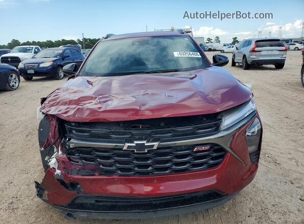 KL77LJEP0SC201977 2025 CHEVROLET TRAX Темно-бордовый Вид спереди