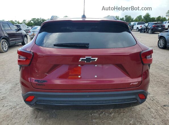 KL77LJEP0SC201977 2025 CHEVROLET TRAX Темно-бордовый Вид сзади